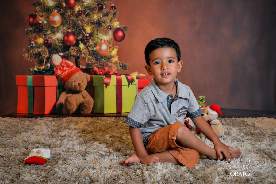Mini Sessão de Ensaio de Natal do Lúcio