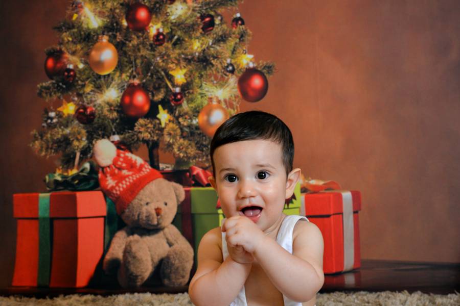 Mini Sessão de Ensaio de Natal do Eduardo