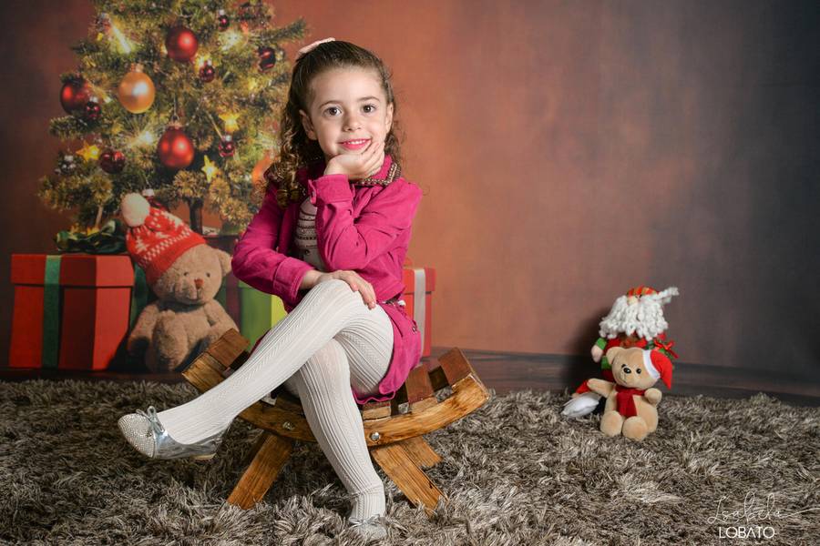 Mini Sessão de Ensaio de Natal da Lara