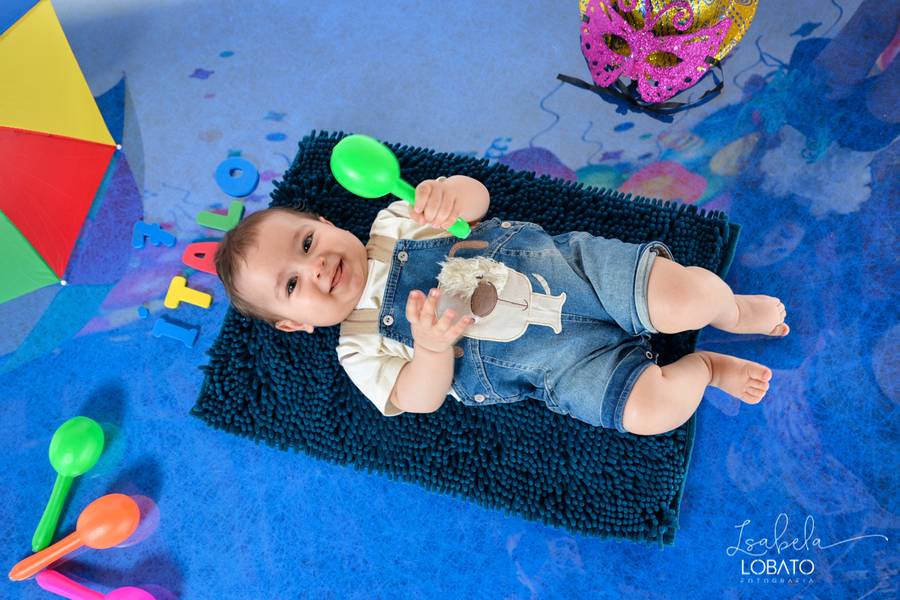 Mini Sessão de Carnaval do Ítalo e da Nicolly