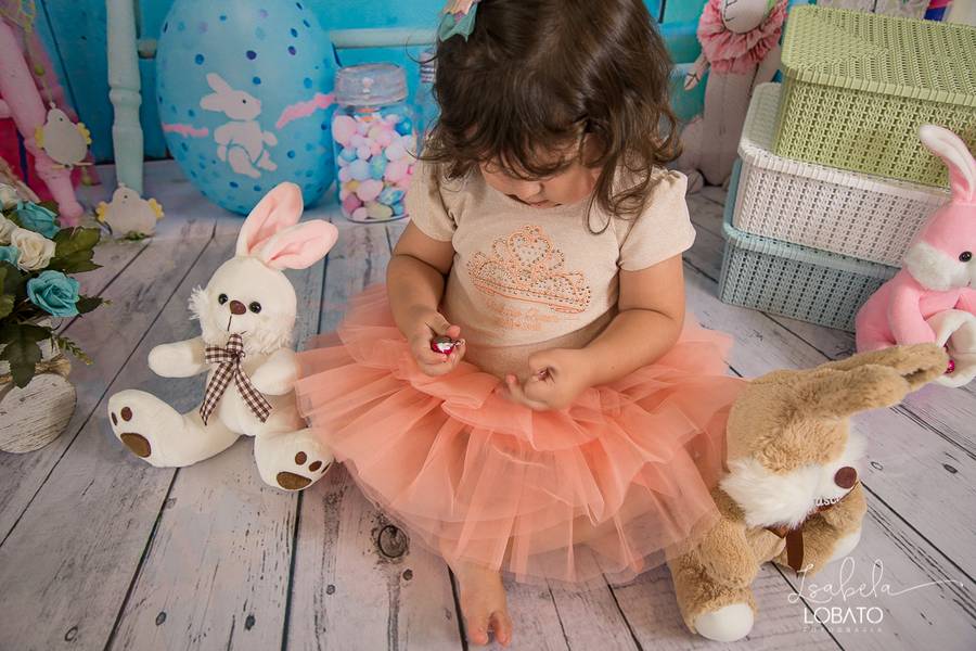 Mini Sessão de Páscoa da Helena