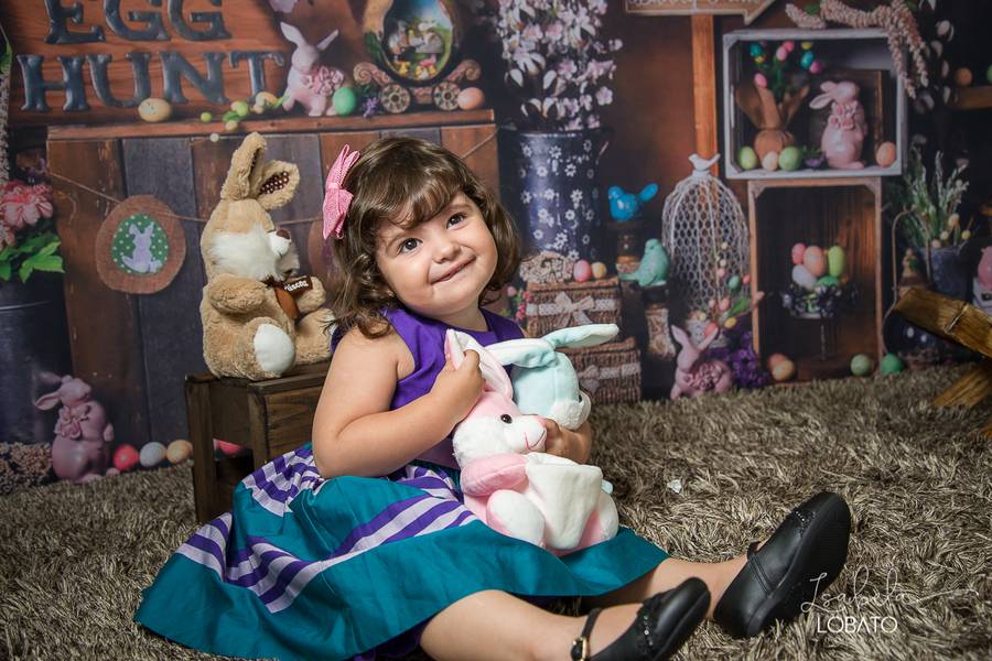 Mini Sessão de Páscoa da Helena