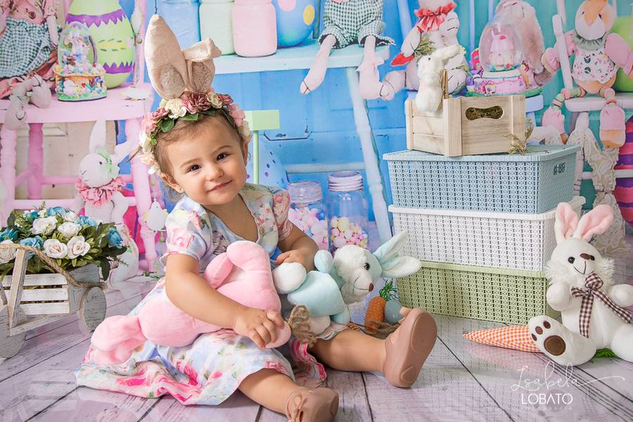 Mini Sessão de Páscoa da Alice e do Bruno