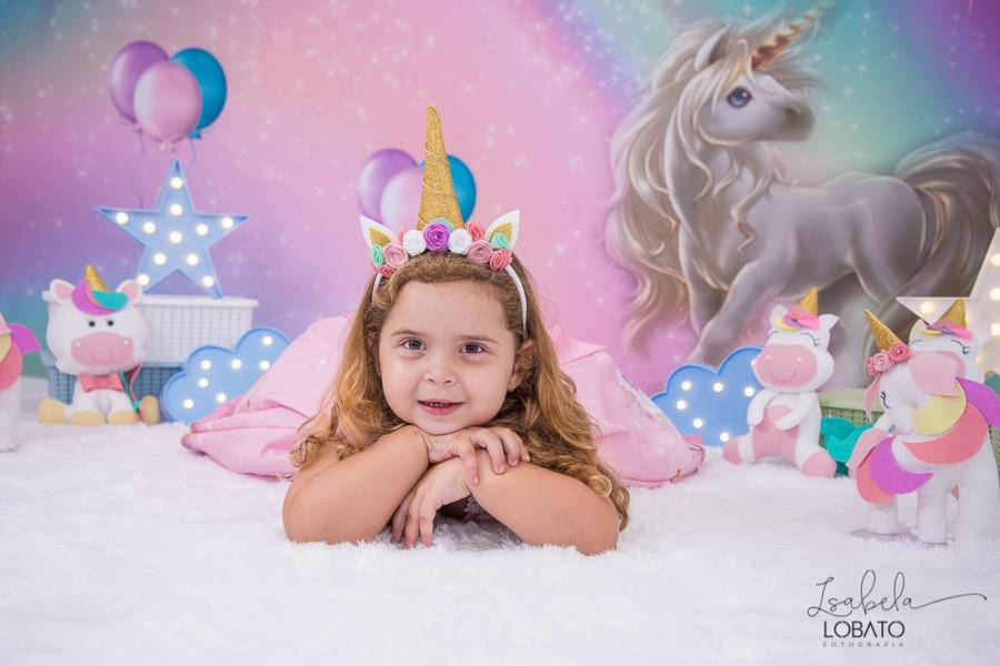 Mini Sessão de Mini Sessão Temática: Unicórnio