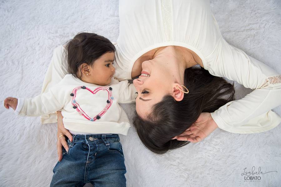 Mini Sessão de Amor da mamãe Lívia