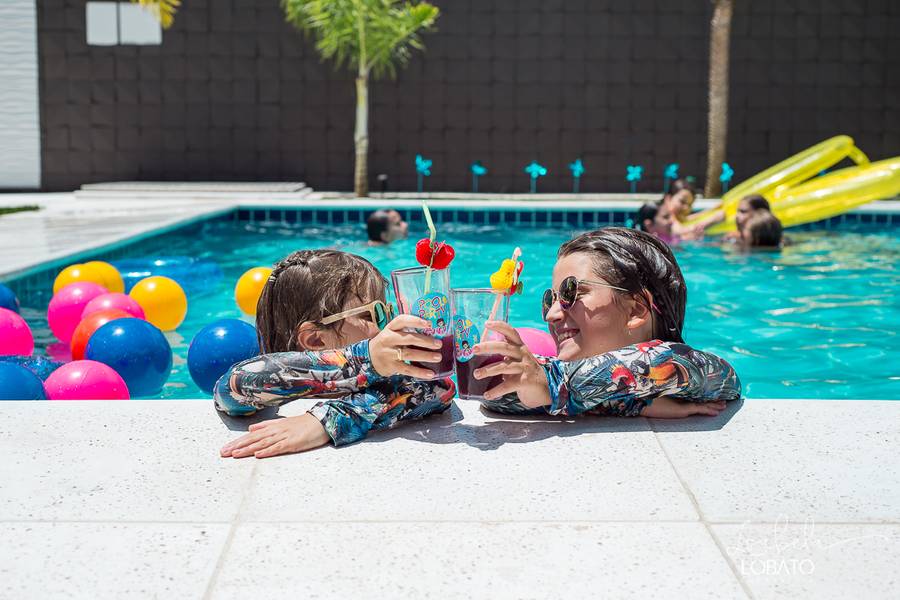 Crianças de Aniversário Thethe e Manu