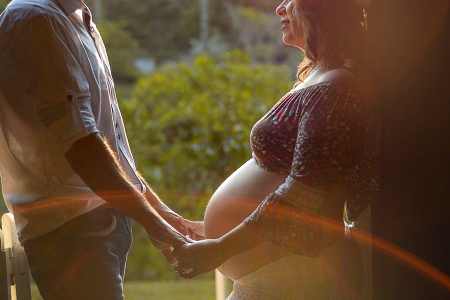 Gestante de À espera de Melissa