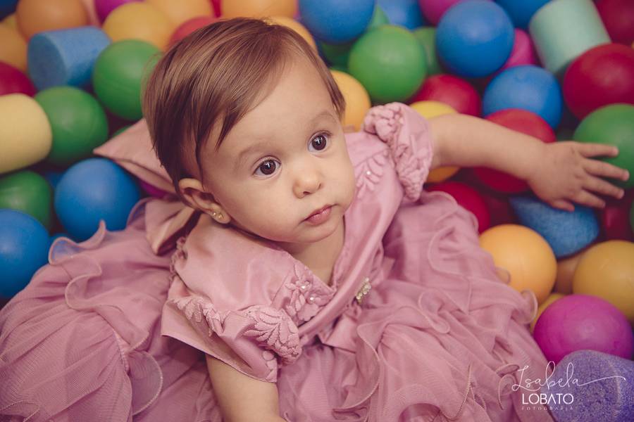 Crianças de Aniversário Clarisse - 1 ano