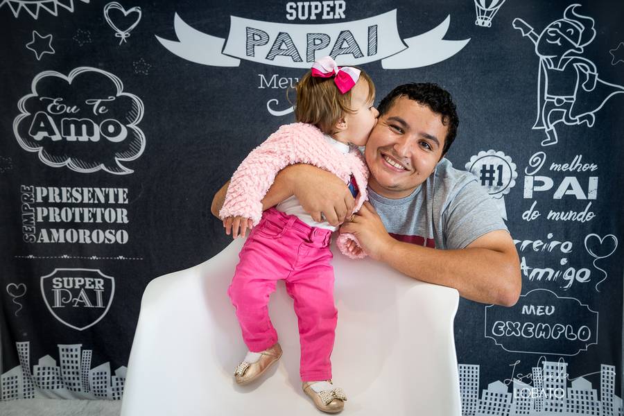 Mini Sessão de Amor do papai Dione