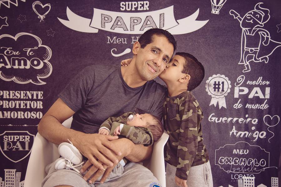 Mini Sessão de Amores do papai Márcio