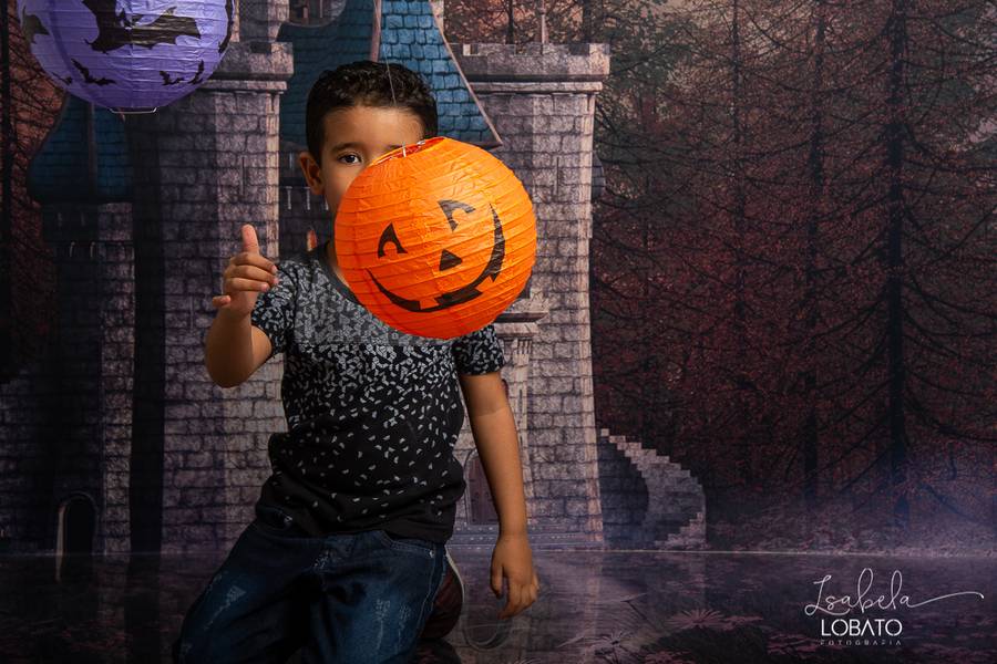 Mini Sessão de Halloween do Lúcio