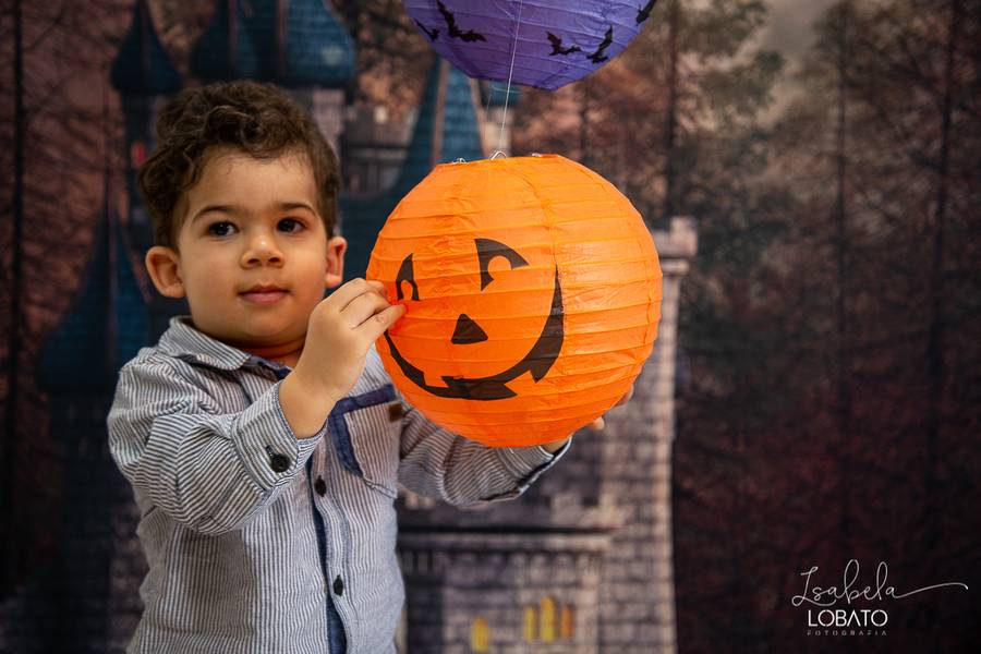 Mini Sessão de Halloween do Antônio