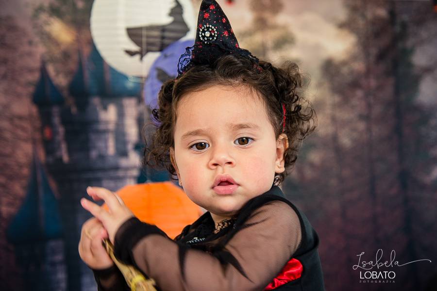Mini Sessão de Halloween da Manuela