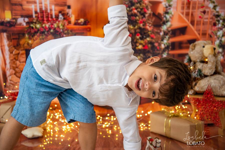 Mini Sessão de Natal do Pedro