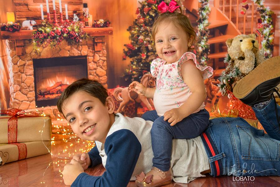 Mini Sessão de Natal do Arthur e Cecília