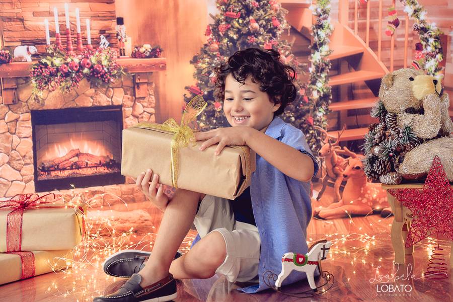 Mini Sessão de Natal do Bernardo