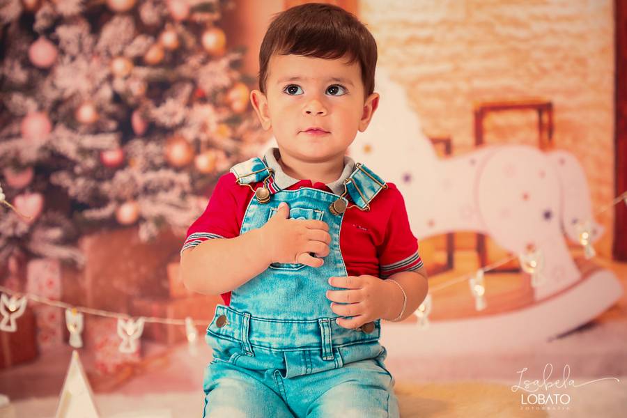 Mini Sessão de Natal do Bernardo