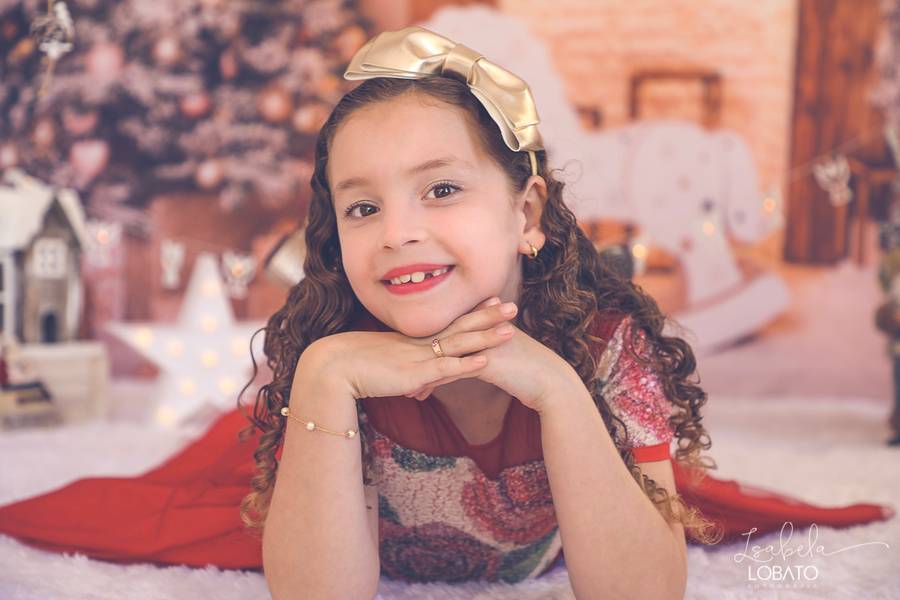 Mini Sessão de Natal da Maria Cecília