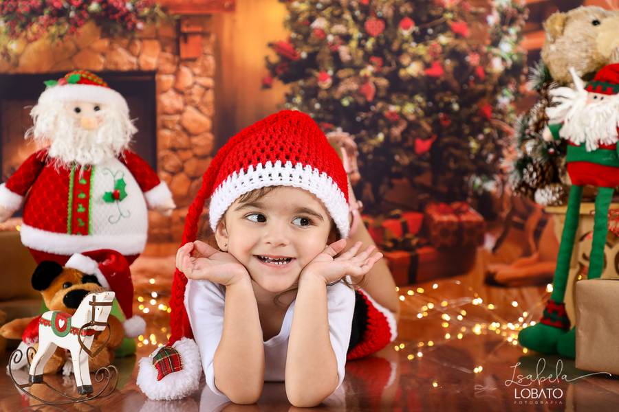 Mini Sessão de Natal da Letícia