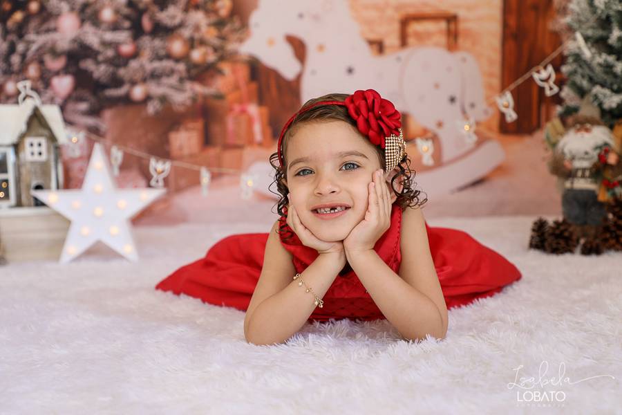 Mini Sessão de Natal da Ana Laura