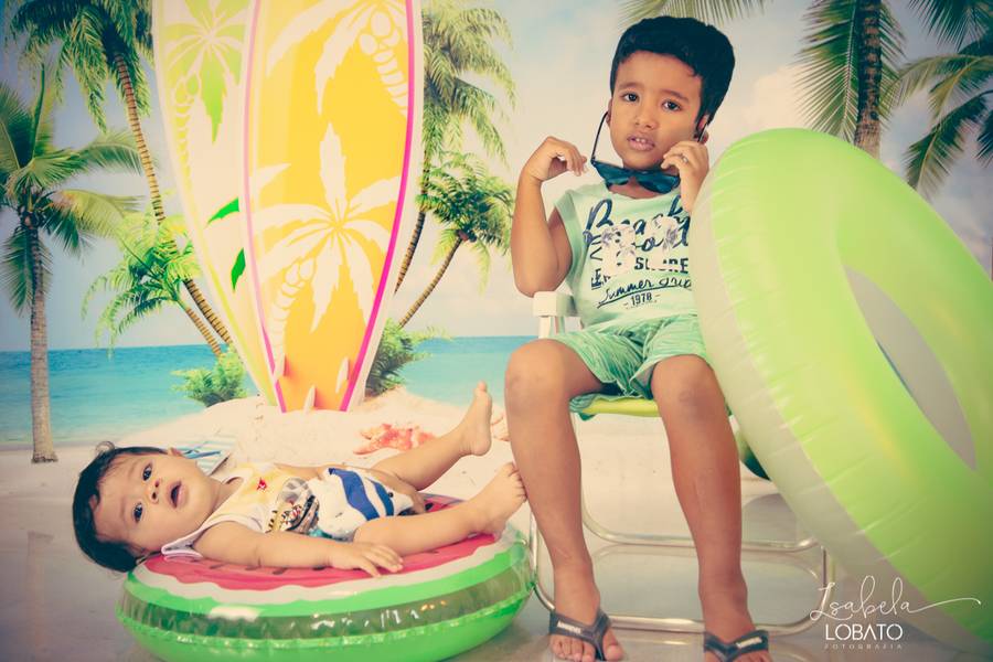 Mini Sessão de Sou Praieiro... Lúcio e Ícaro 