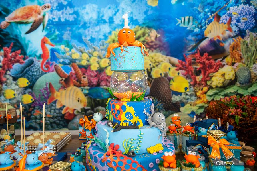 Crianças de Aniversário - O Fundo do Mar