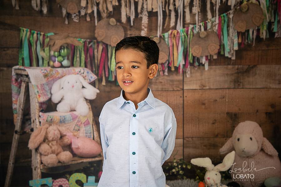 Mini Sessão de Páscoa do Lúcio 