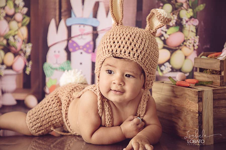 Mini Sessão de Páscoa do Ícaro