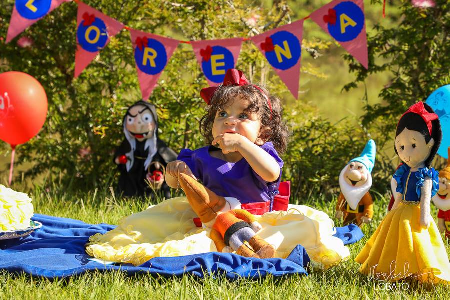 Crianças de Smash The Cake Lorena - 1 ano