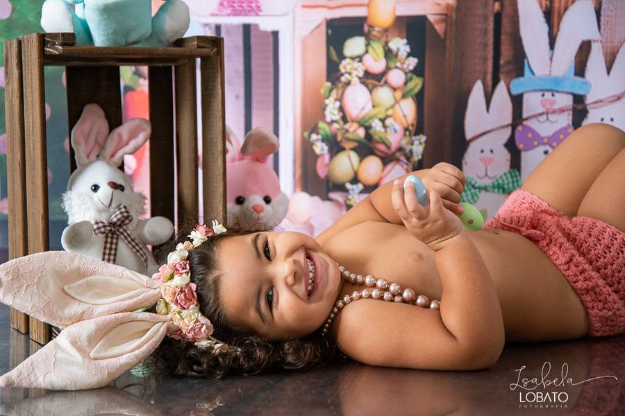 Mini Sessão de Páscoa da Isabelle