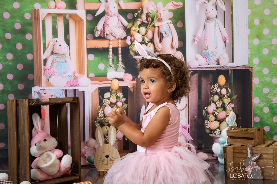 Mini Sessão de Páscoa da Luiza