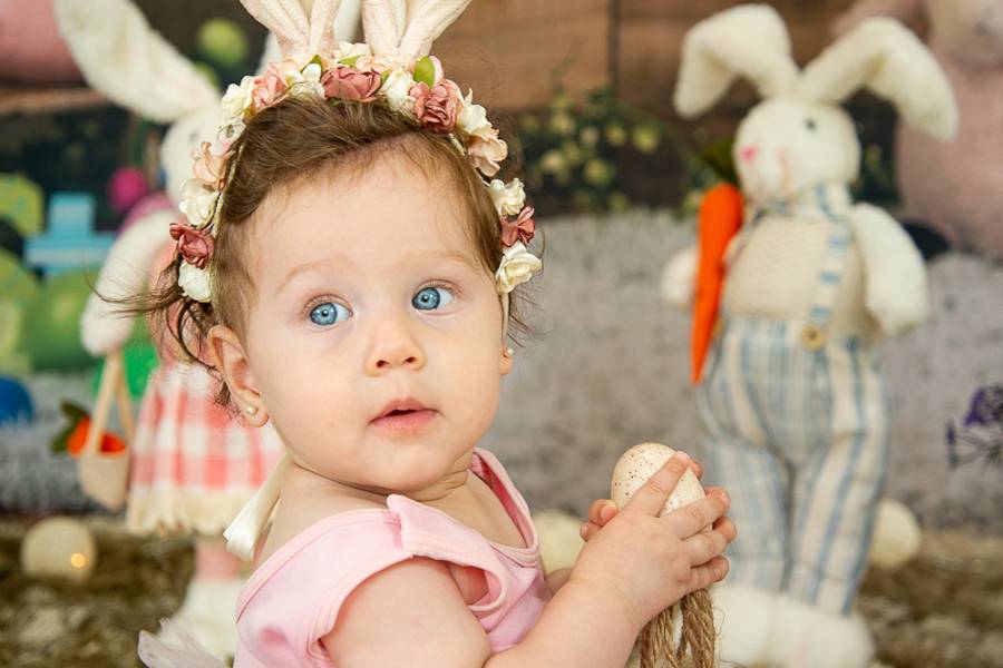 Mini Sessão de Páscoa da Helena