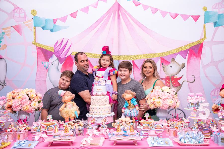 Crianças de Aniversário Mariana - 5 anos