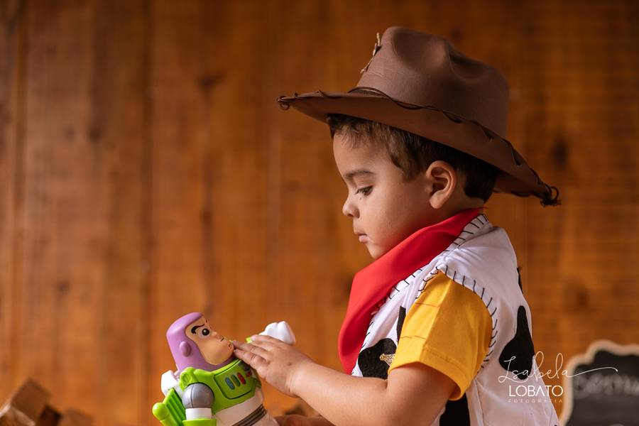 Crianças de Woody - Bernardo 3 anos