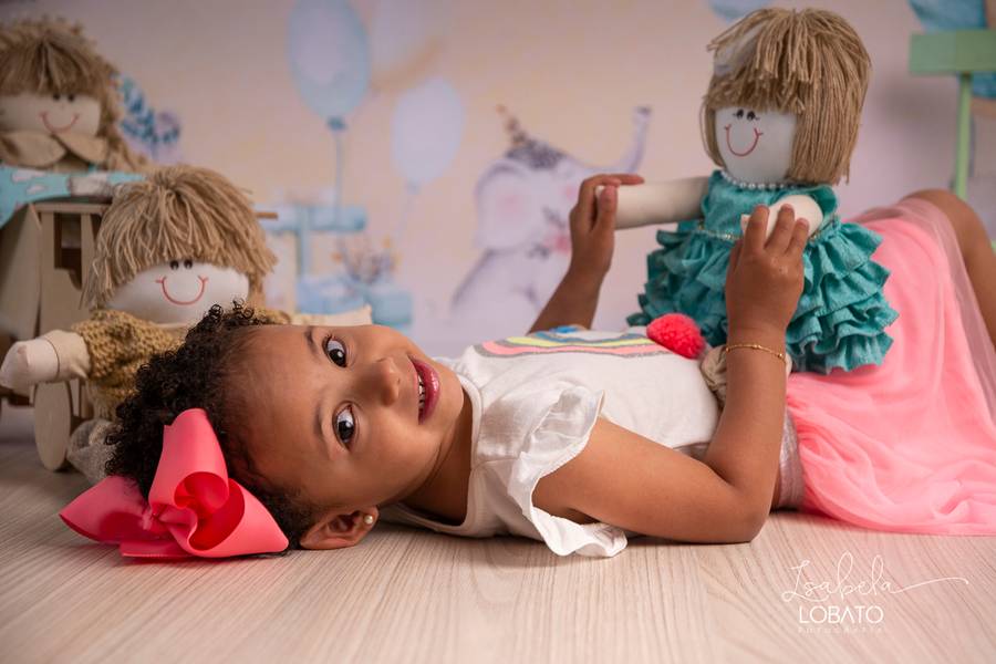 Mini Sessão de Alegria em ser criança... Isadora