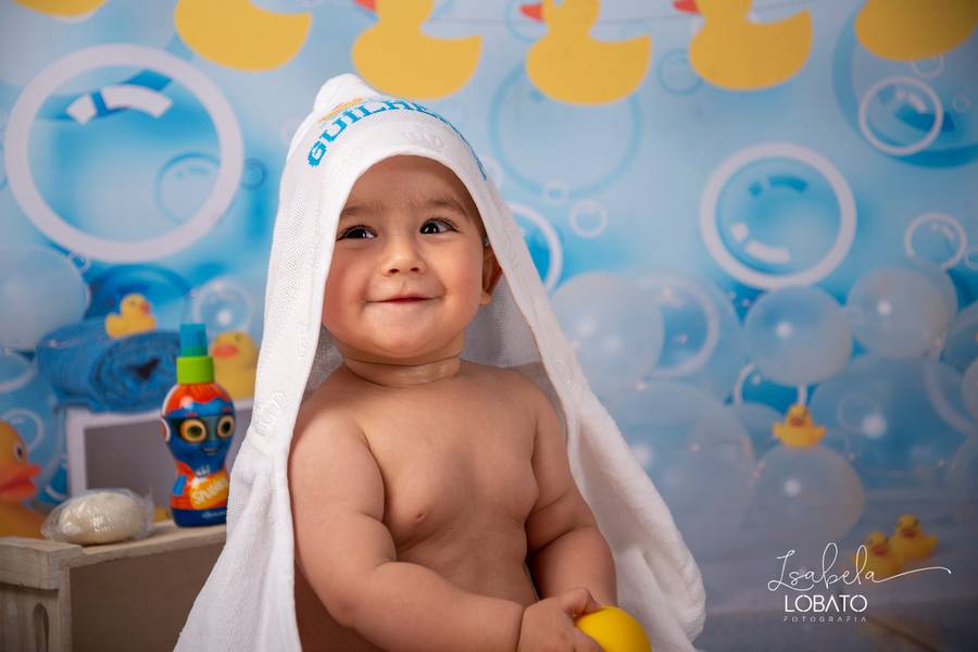 Crianças de Banho de Ofurô - Guilherme