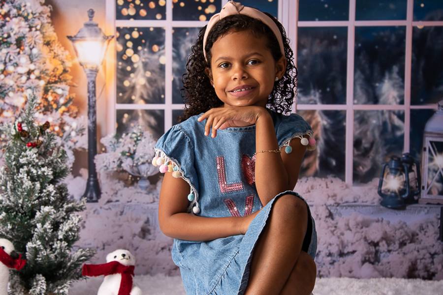 Mini Sessão de O Natal da Beatriz