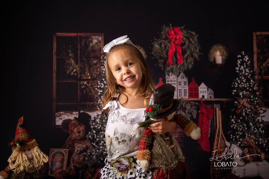 Mini Sessão de O Natal da Clarisse