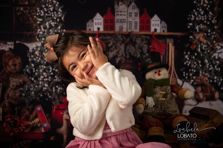 Mini Sessão de O Natal da Maria Luiza