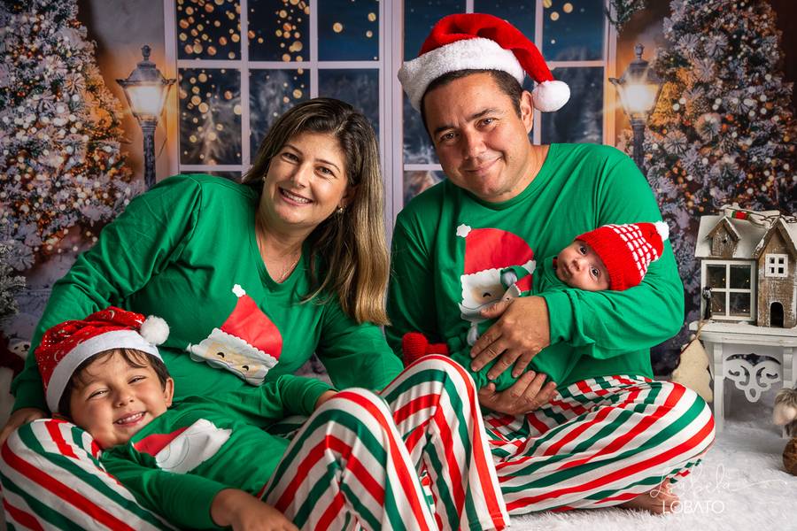 Mini Sessão de O Natal do Samuel e Ezequiel