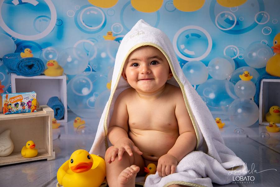 Crianças de Acompanhamento Mensal - Enzo 9 meses