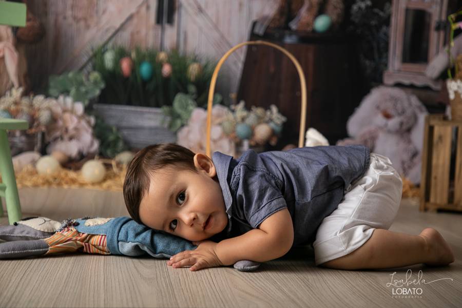 Mini Sessão de A Páscoa do Guilherme