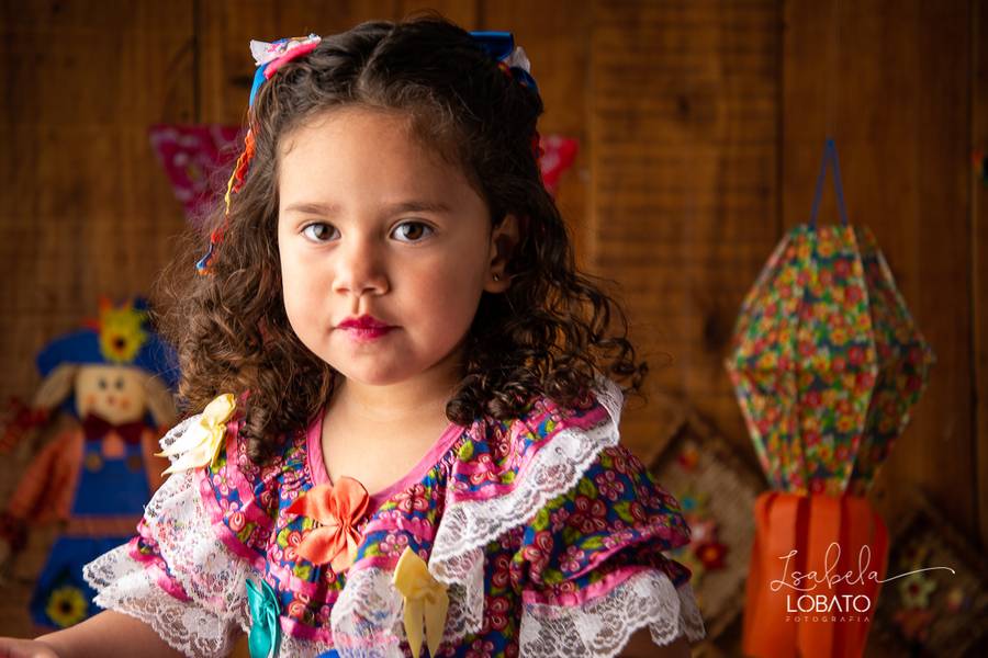 Mini Sessão de Arraial da Manuela