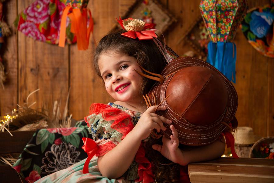 Mini Sessão de Arraial da Ana Luiza