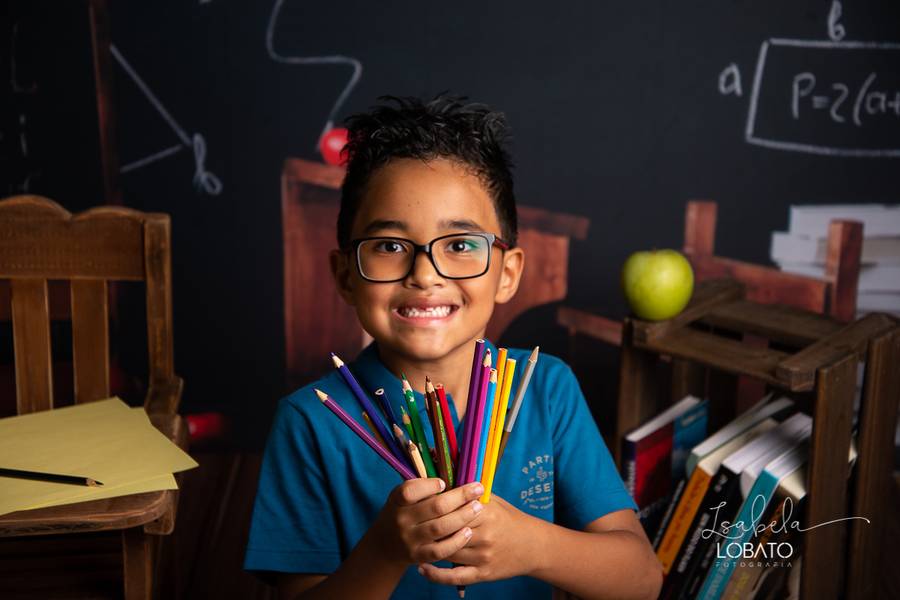 Mini Sessão de Lugar de criança é.... Onde ela estiver segura!