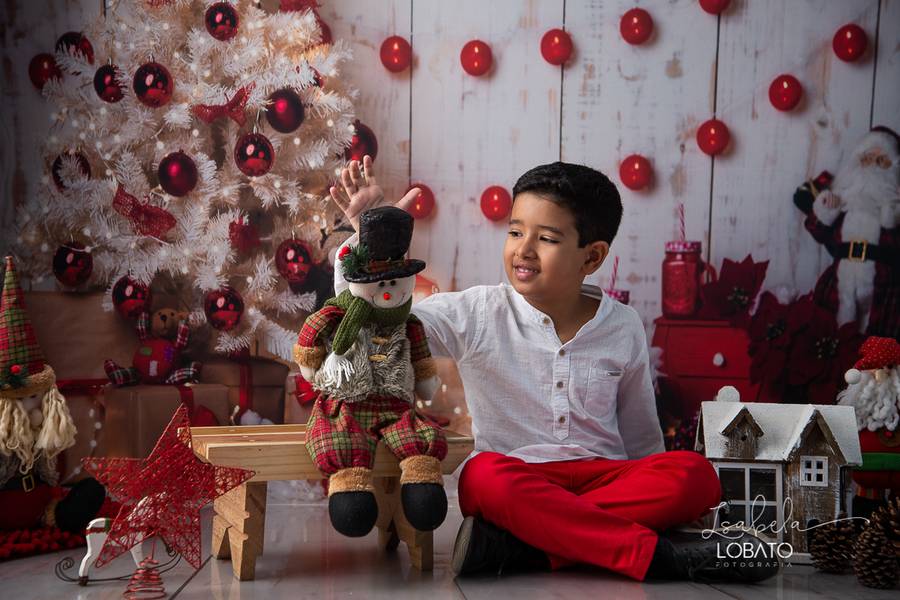 Mini Sessão de O Natal vem vindo...