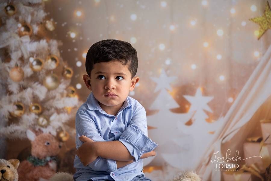 Mini Sessão de O Natal vem vindo...