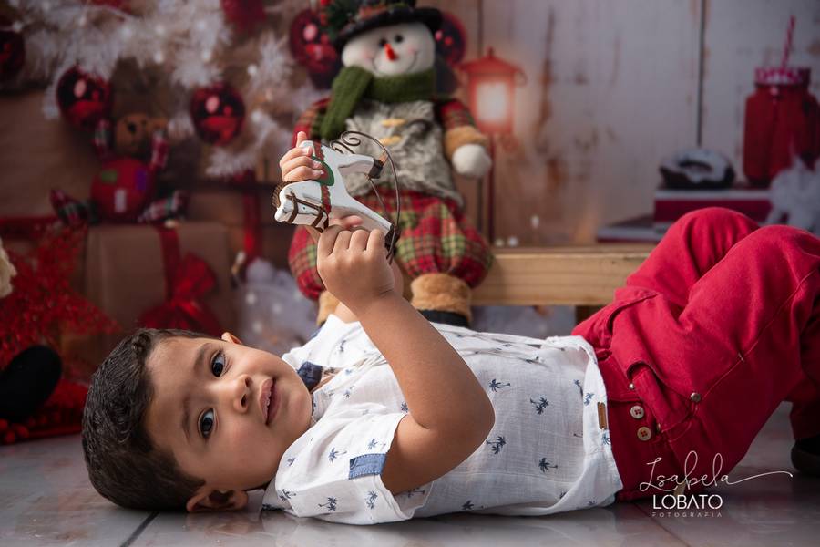 Mini Sessão de O Natal vem vindo...