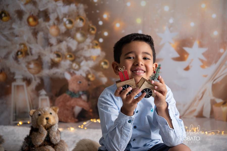 Mini Sessão de O Natal vem vindo...