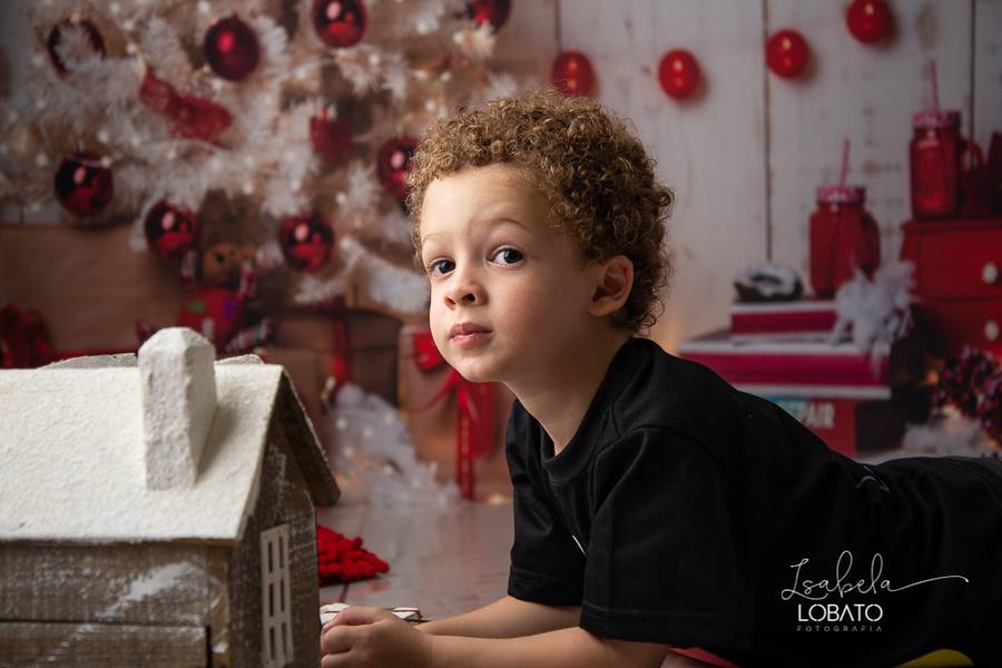 Mini Sessão de O Natal vem vindo...